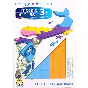 MAGNETICUS. Магнитная мини-мозаика Русалочка, 4 цвета (Magneticus, MM-07BL)